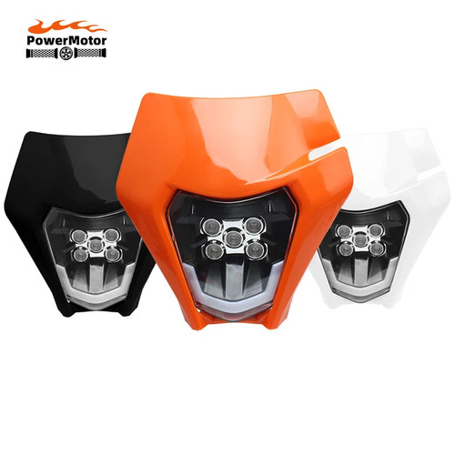 For ktm headlight plate led - for,